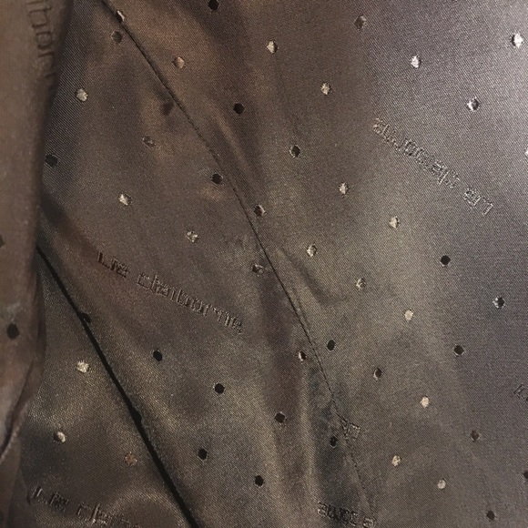 Vintage Union Made Liz Claiborne Wool Black & White Plaid Blazer Jacket Size 10 - Picture 11 of 16